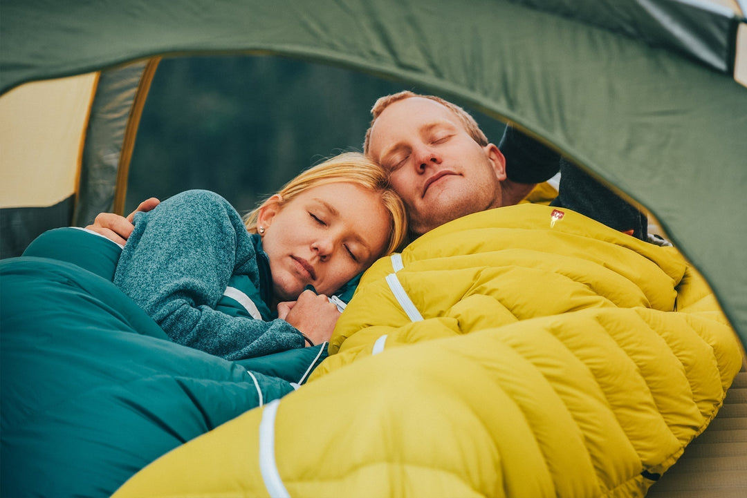 Gut im Schlafsack schlafen