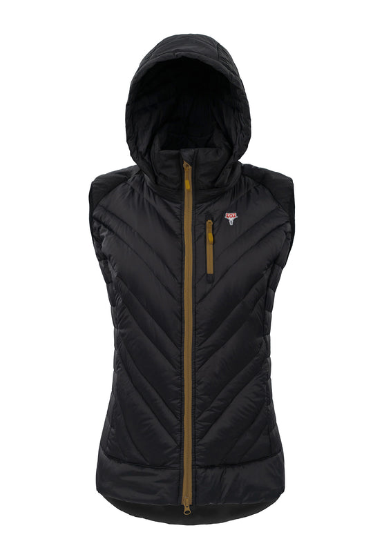 The Lightful DownWool Vest W | NOIR