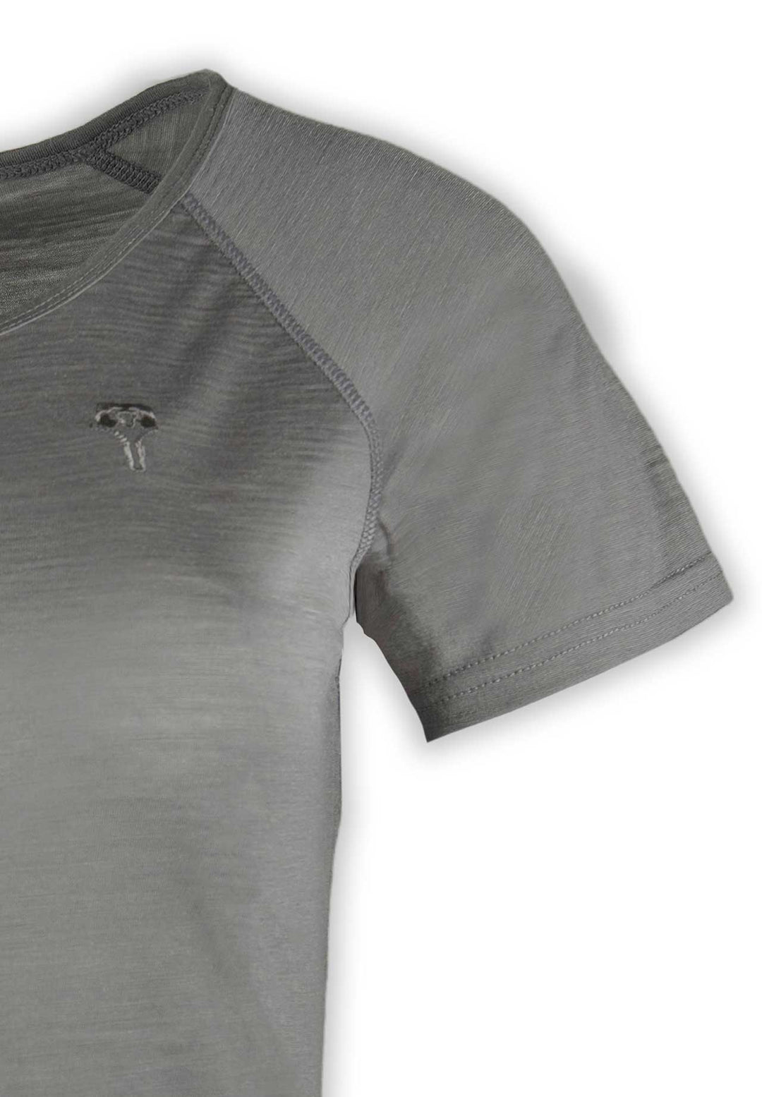 WoodWool T-Shirt Lady Burnham | Slate Grey