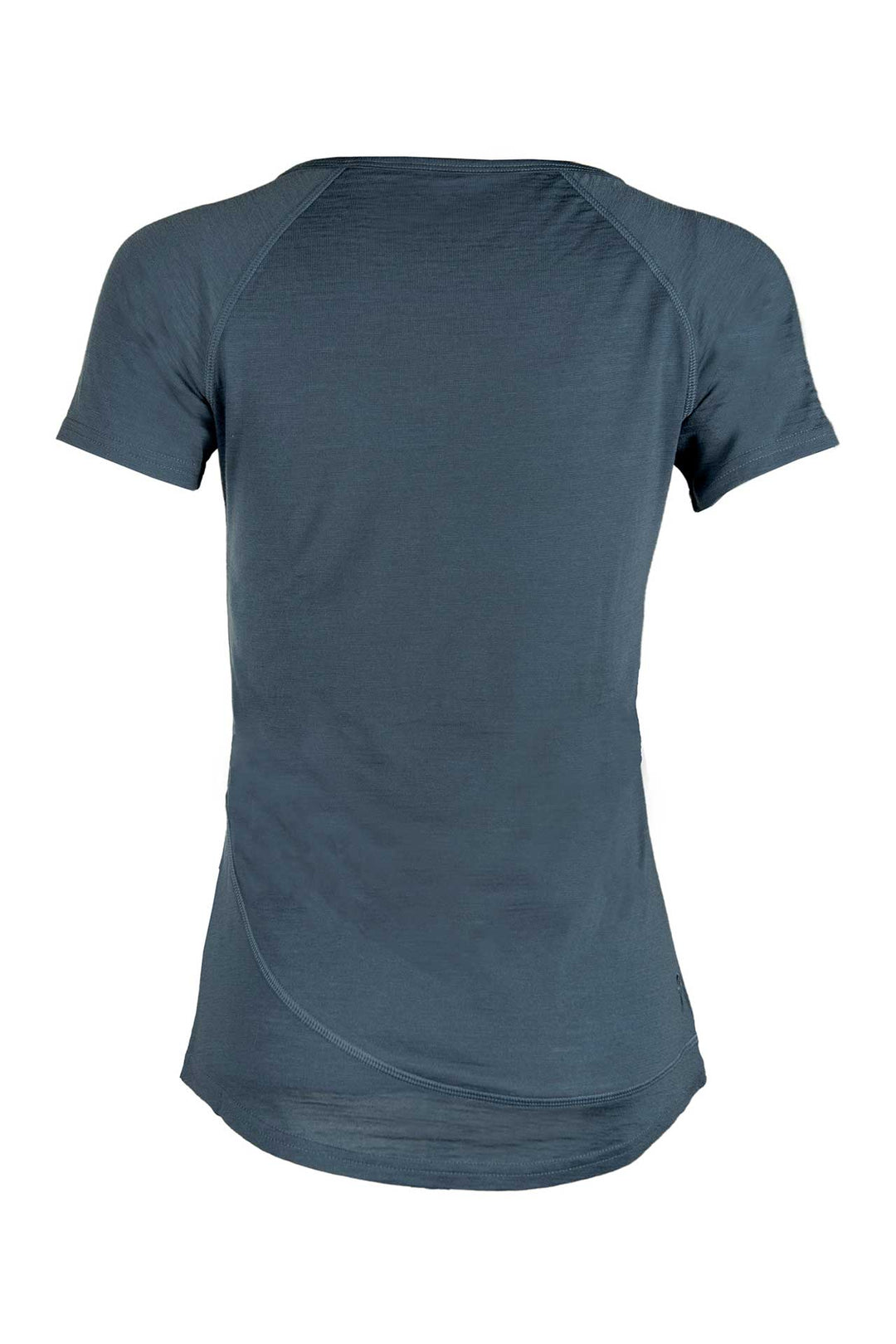 Woodwool t-shirt Lady Burnham Blau Rucken