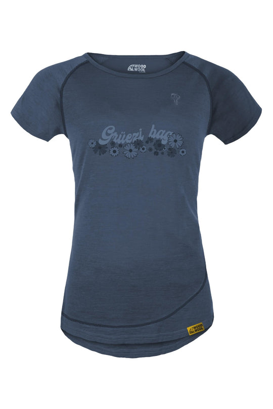 WoodWool T-Shirt Lady Uhura Flowerpower | Ocean Cavern