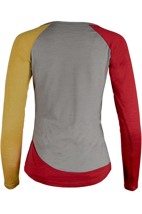 Woodwool Longsleeve t-shirt lady Phillippa Rücken