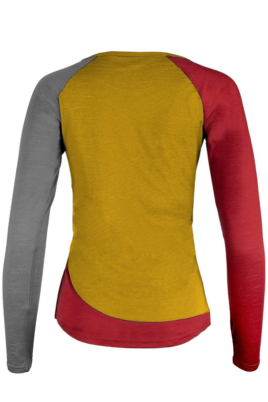 Woodwool Longsleeve t-shirt lady Phillippa Rücken