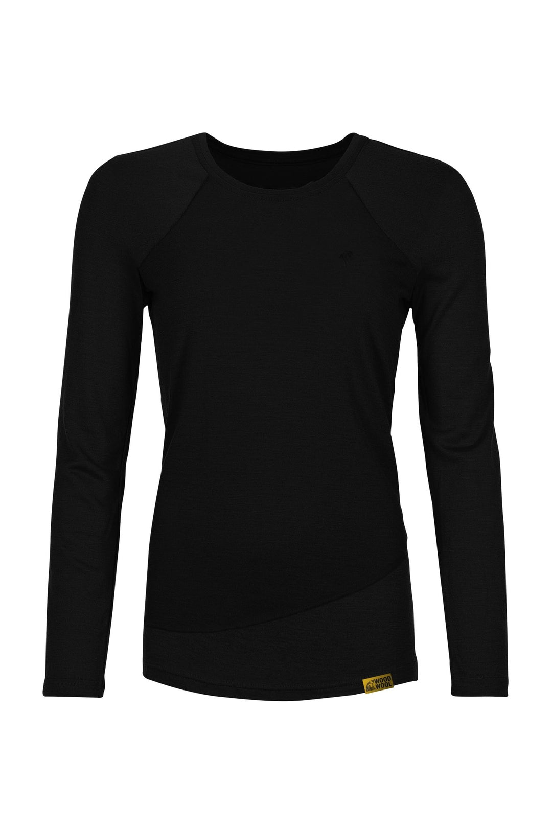 WoodWool Longsleeve shirt W Lady Chapel Black