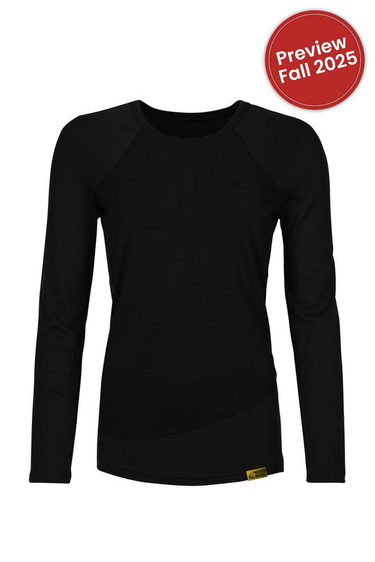 WoodWool Longsleeve shirt W Lady Chapel Black Preview