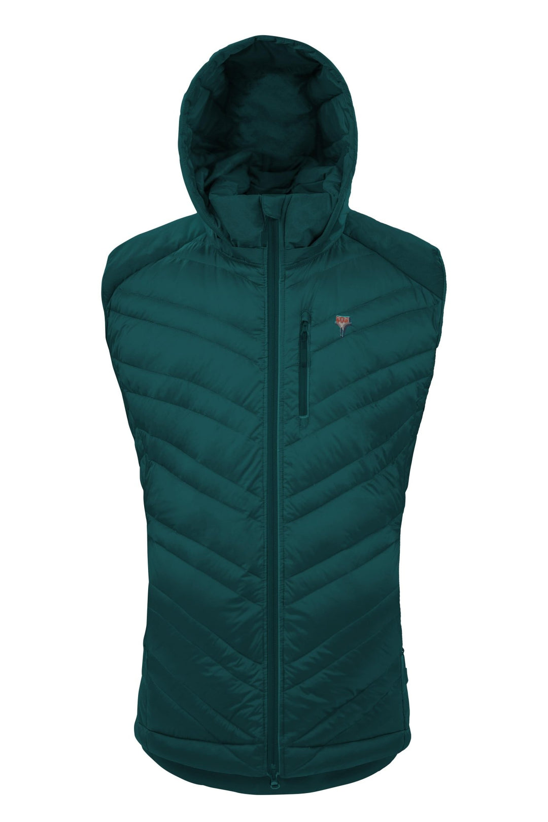 The Lightful DownWool Vest M | OCEAN GREEN