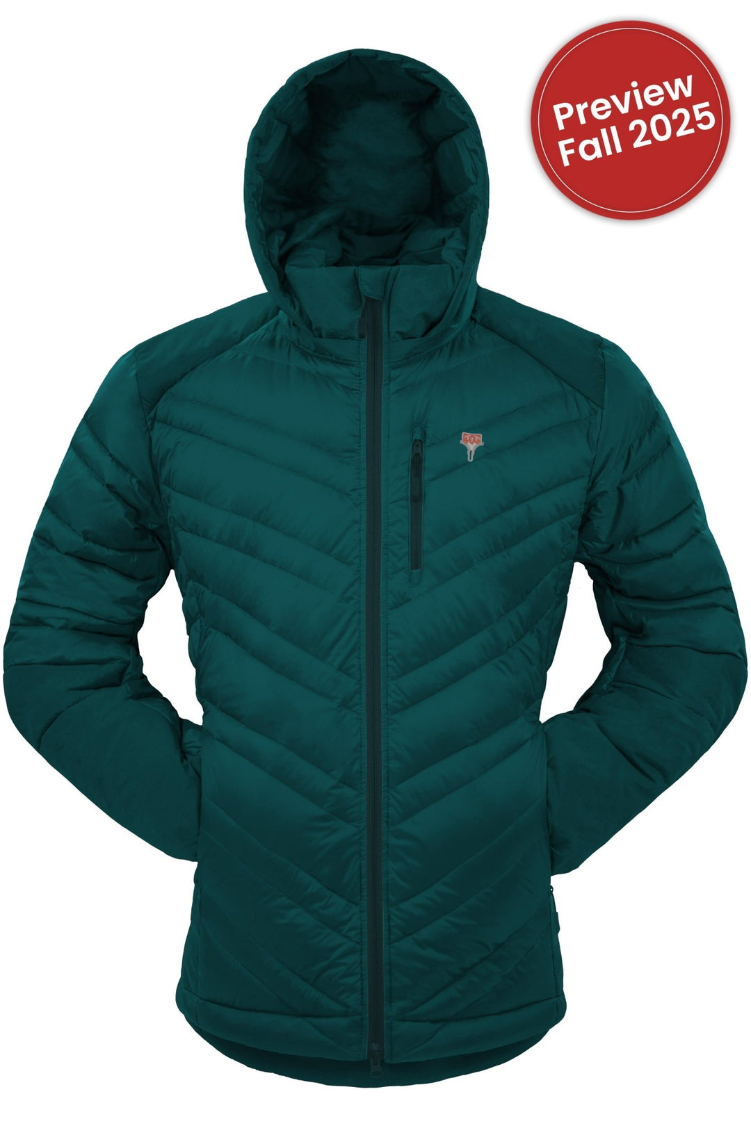 Lightful DownWool Jacket M Ocean Green Preview