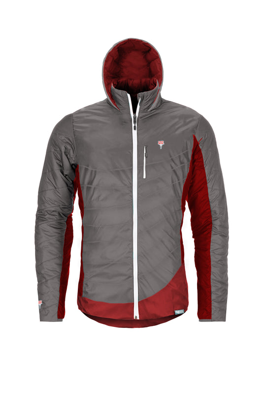 Refreshful SilkWool Jacket | Gray - Cherry M