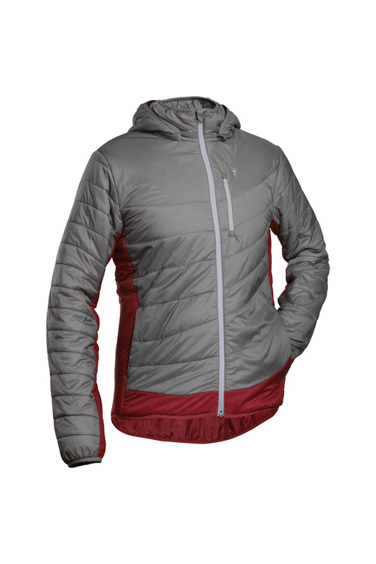 Refreshful SilkWool Jacket | Gray - Cherry M