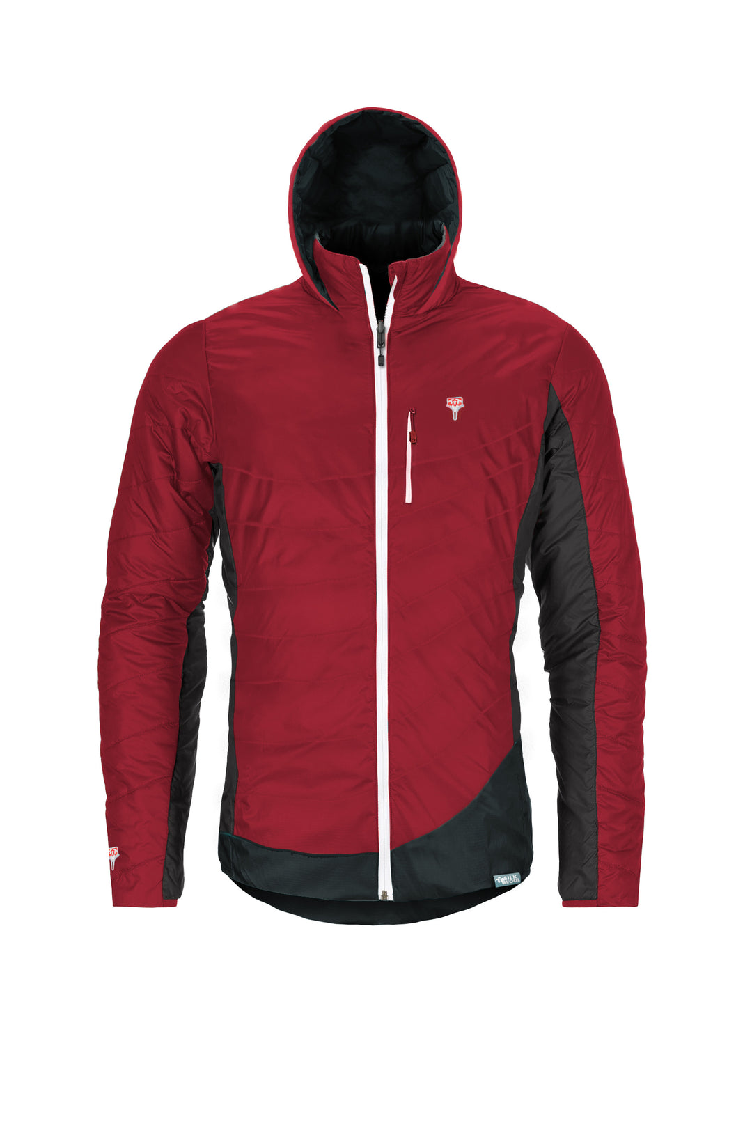 Refreshful SilkWool Jacket | Cherry - Black M