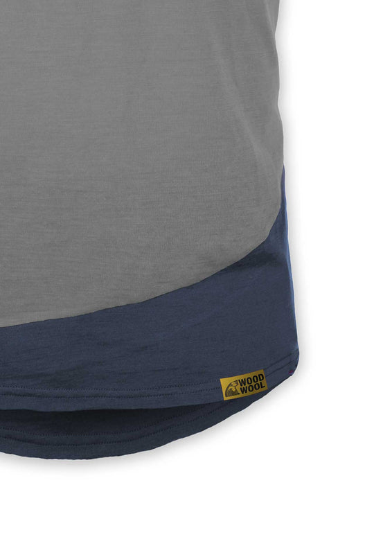 T-shirt WoodWool M. Kirk | Gris ardoise