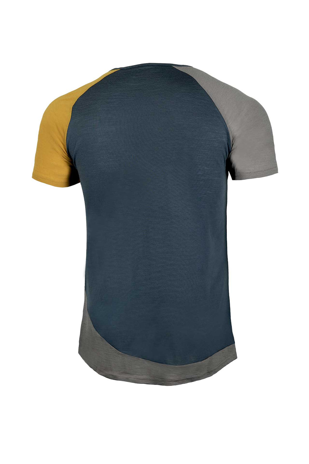 Woodwool t-shirt Mr Kirk Blau Rucken