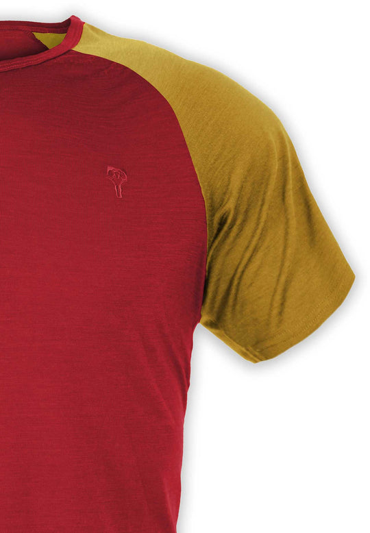 T-shirt WoodWool M. Kirk | Brique rouge cuite