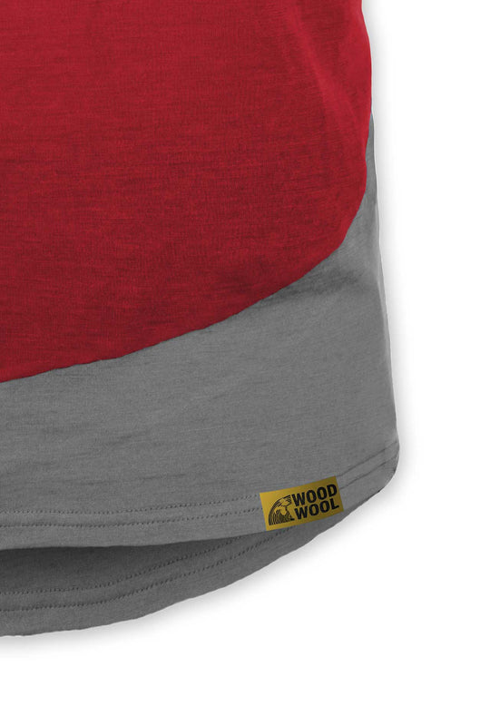 T-shirt WoodWool M. Kirk | Brique rouge cuite