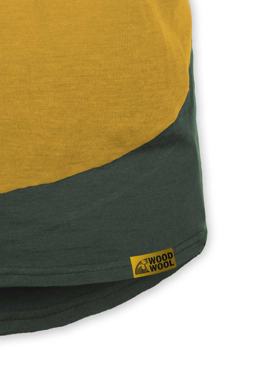 WoodWool T-Shirt Mr. Kirk | Daisy Daze Yellow