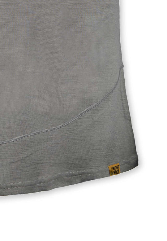 T-shirt WoodWool M. Pike | Gris ardoise