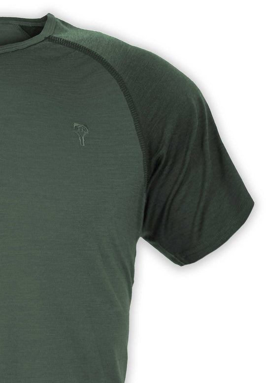 T-shirt WoodWool M. Pike | Baie verte