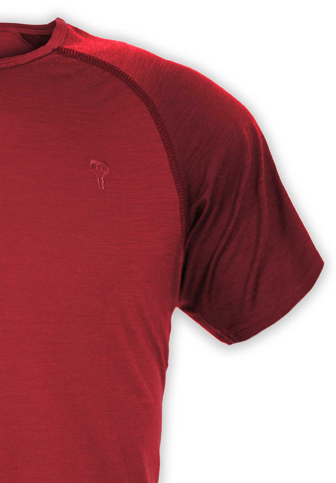 T-shirt WoodWool M. Pike | Brique rouge cuite