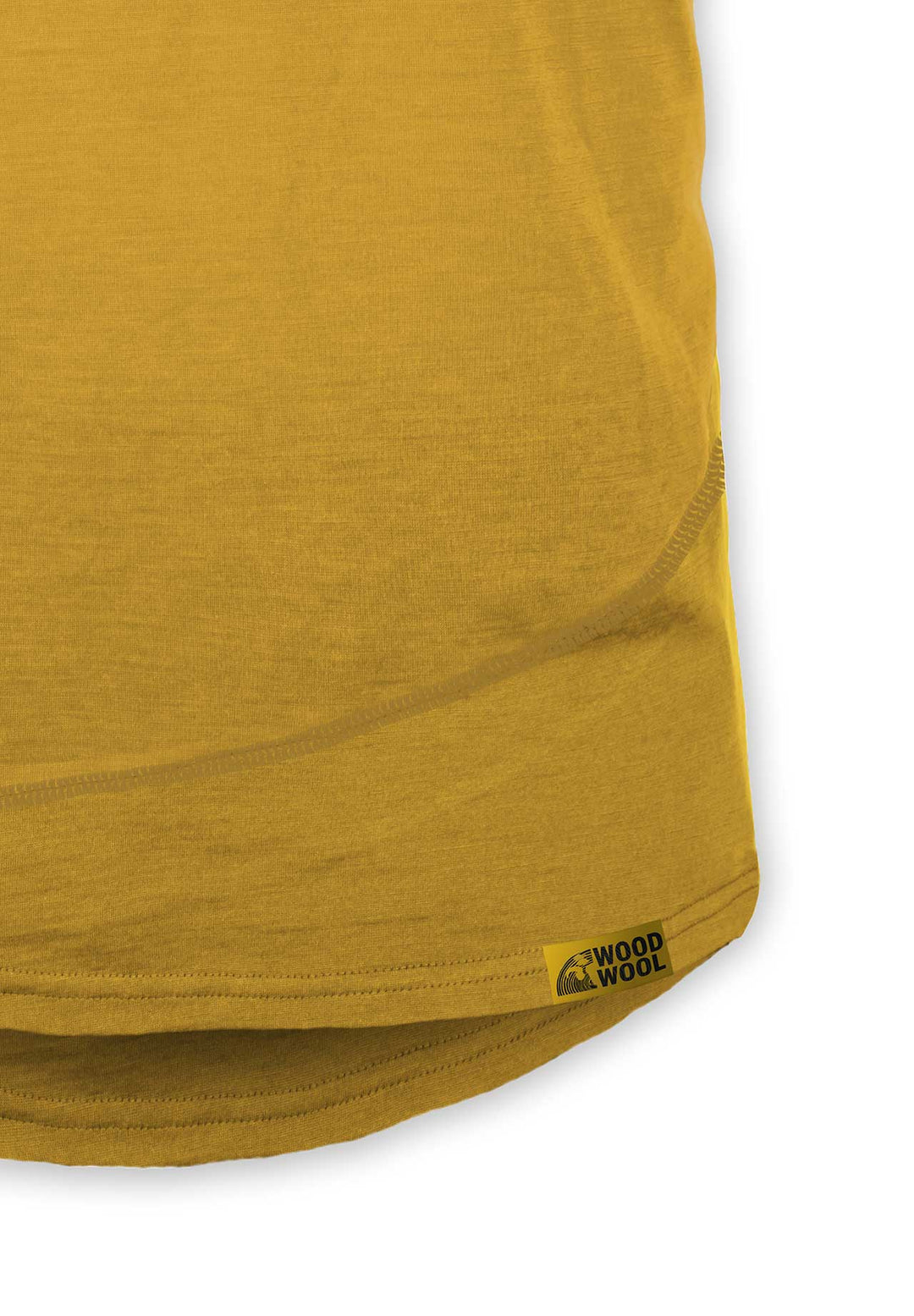 WoodWool T-Shirt Mr. Pike - Daisy Daze Yellow