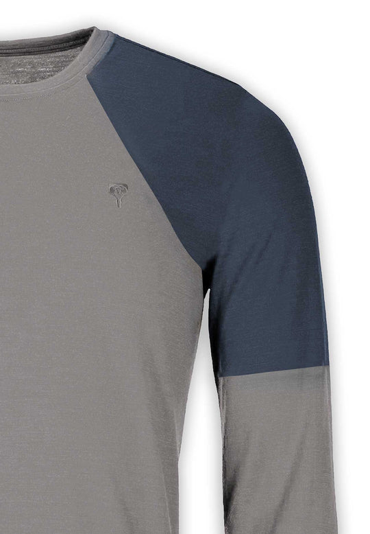 WoodWool Longsleeve M. Picard | Gris ardoise