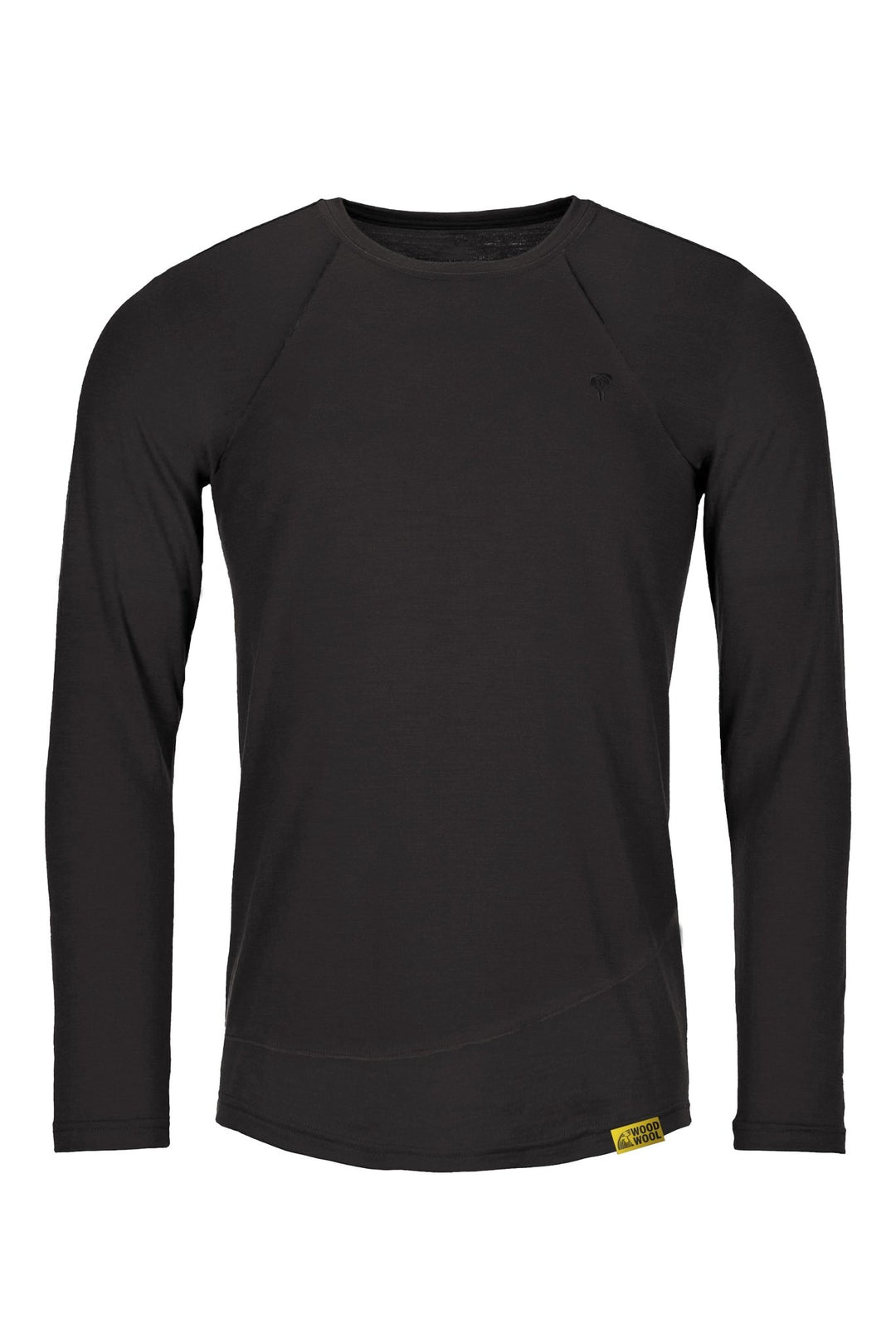 WoodWool Longsleeve shirt Mr Archer Black 