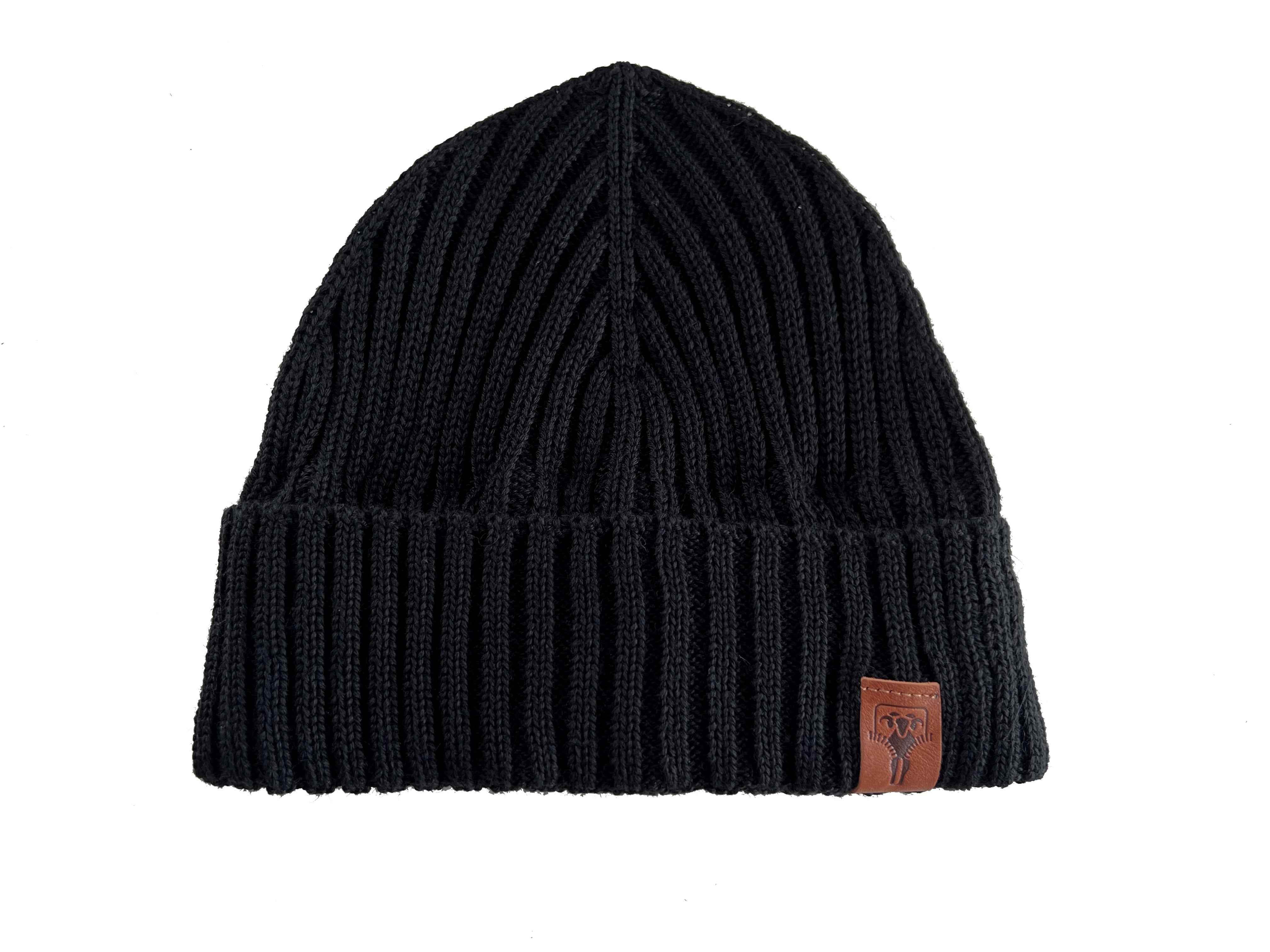 Black beanie fisherman online