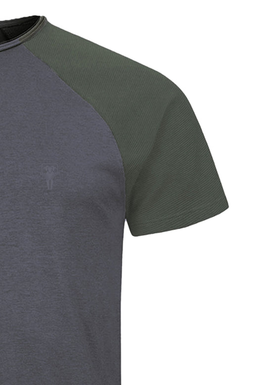 WoodWool T-Shirt Mr. Kirk - Bayberry Green